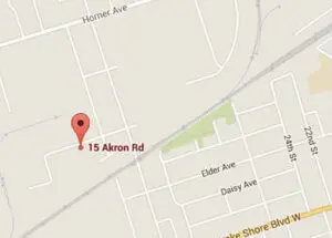 Toronto map